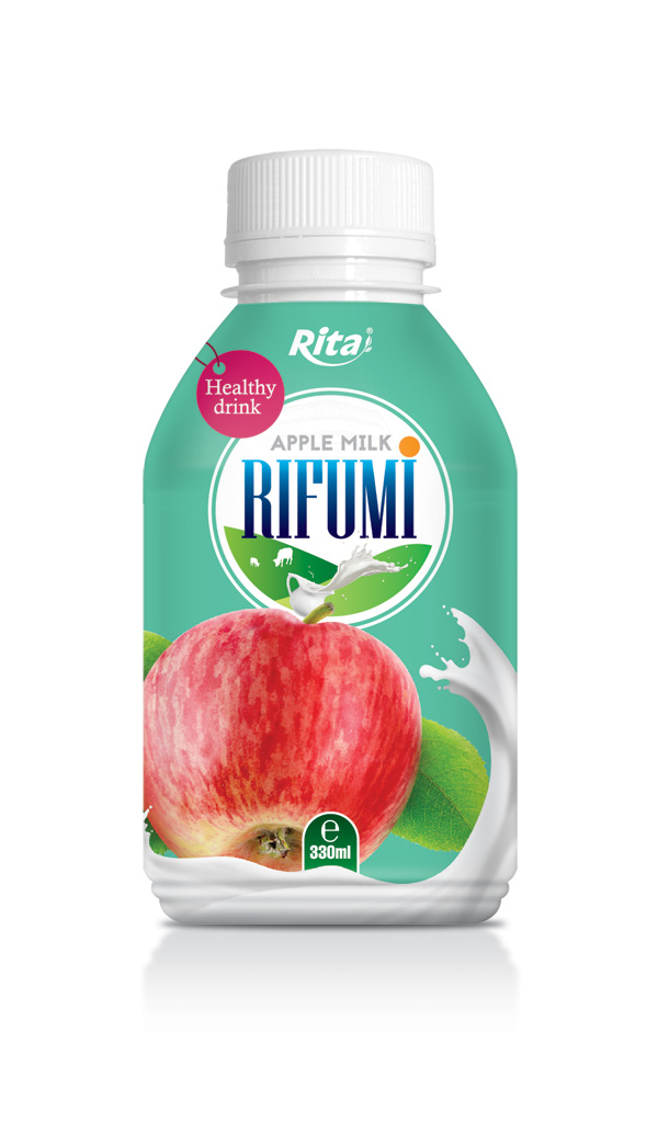 330ml PP بطری شیر اپل